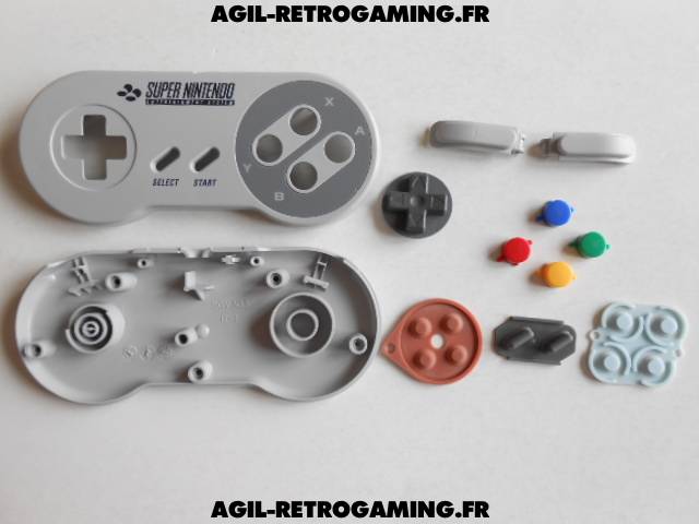 Pièces lavables Pad SNES